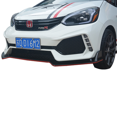 Honda Fit Jazz GK5 GP5 Araba Gövde Kitleri 2014-2016 için FRP Malzeme Ön Tampon