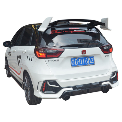 2018 2019 Honda FIT JAZZ Mat Ön ÖN TAMPON Gövde Kiti Spoiler Kapağı 3 Adet
